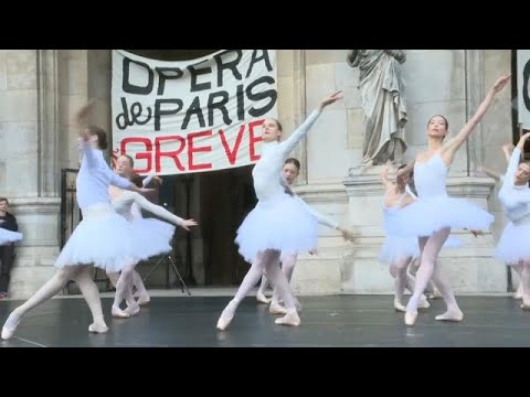 La prestigiosa escuela de ballet de la Ópera de París